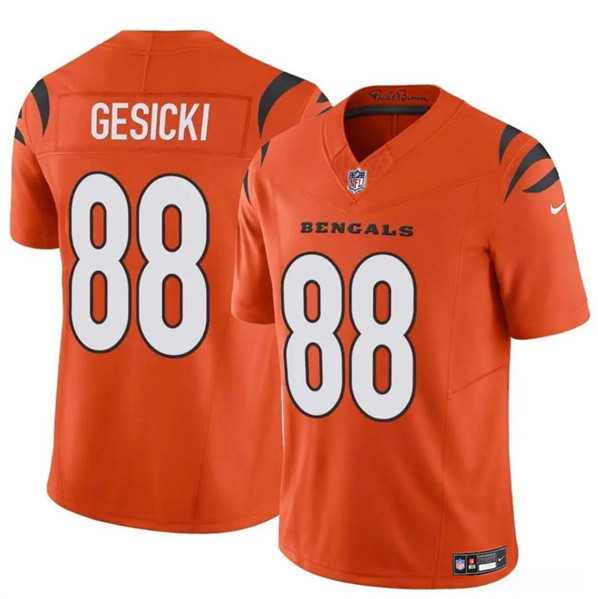 Men & Women & Youth Cincinnati Bengals #88 Mike Gesicki Orange 2024 F.U.S.E. Vapor Untouchable Limited Stitched Jersey->cincinnati bengals->NFL Jersey